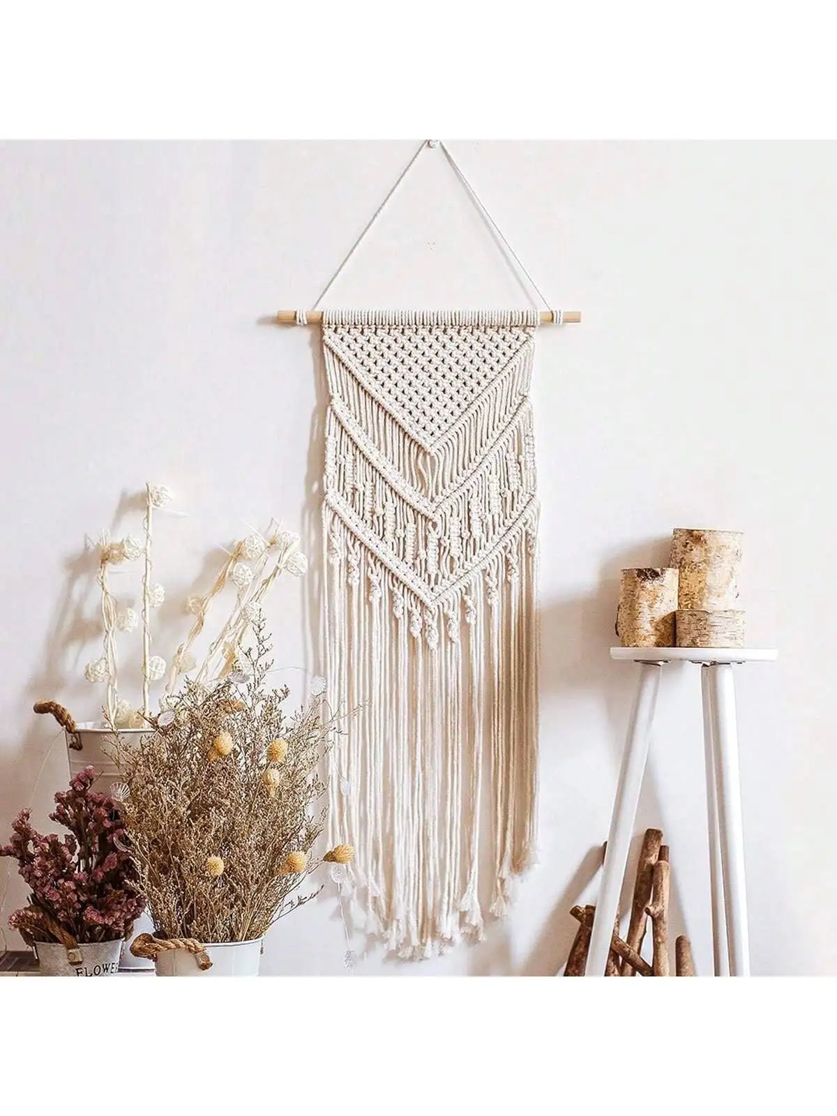 10Meters Macrame Cord Rope String Natural Cotton Macrame Twisted Twine Braided Crafts Handwork DIY Home Textile Christmas