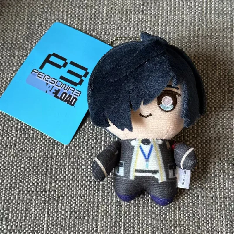 *10CM Anime Yuuki Makoto Aegis Shiomi Kotone Gorou Akechi Joker Shiomi Kotone Cosplay Anime Plushie Pendant Kids Christmas Gifts