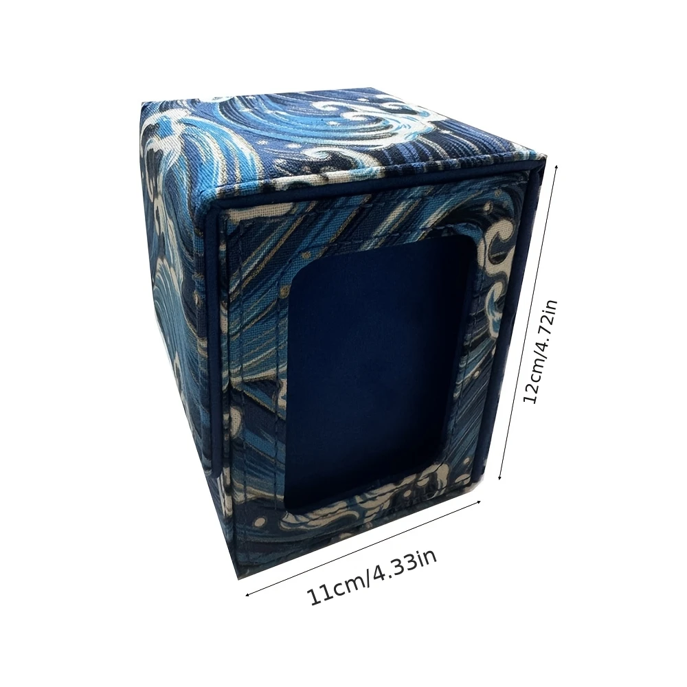 100+ Art Trading Card Storage Box Organizer Cards for TCG Sports Game Card Storage Box Christmas Gift