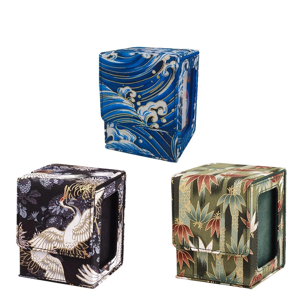 100+ Art Trading Card Storage Box Organizer Cards for TCG Sports Game Card Storage Box Christmas Gift
