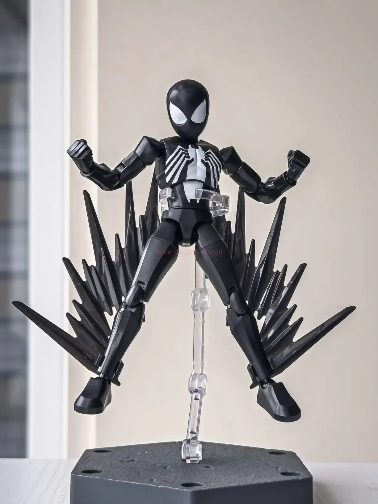 In Stock Marvel Spider-Man Venom Action Figure Infinity Edition 1st Wave Movable Assembled Toy Blind Box Christmas Fans Gift