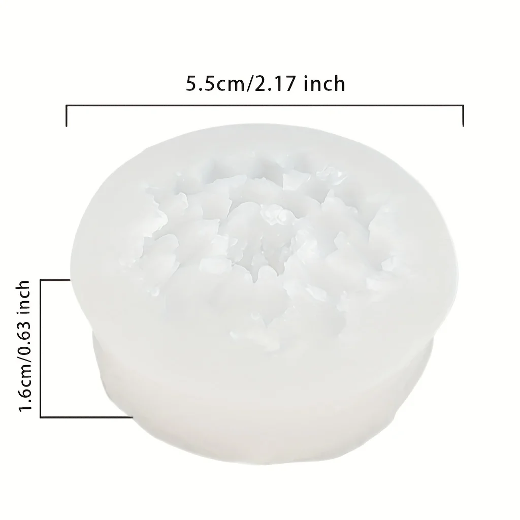 Lotus Flower Silicone Mold,For Resin Crafting - Suitable for Candles、DIY Crafts、Valentine's Day、Mother's Day、Christmas Decoratio