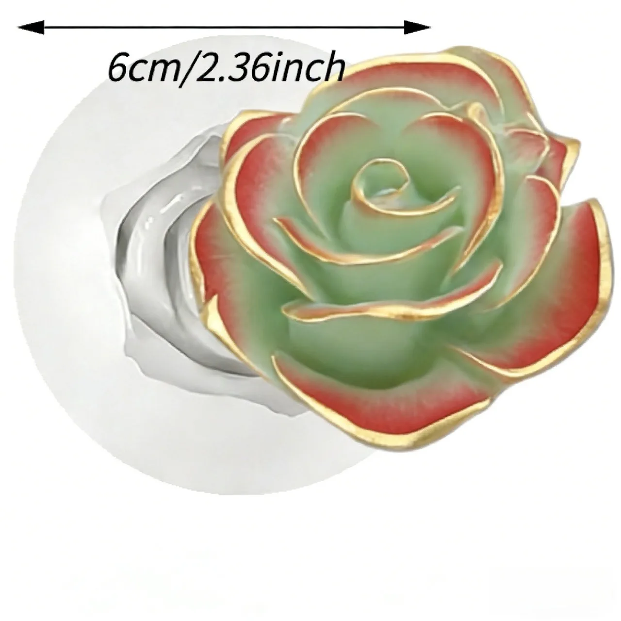 Lotus Flower Silicone Mold,For Resin Crafting - Suitable for Candles、DIY Crafts、Valentine's Day、Mother's Day、Christmas Decoratio