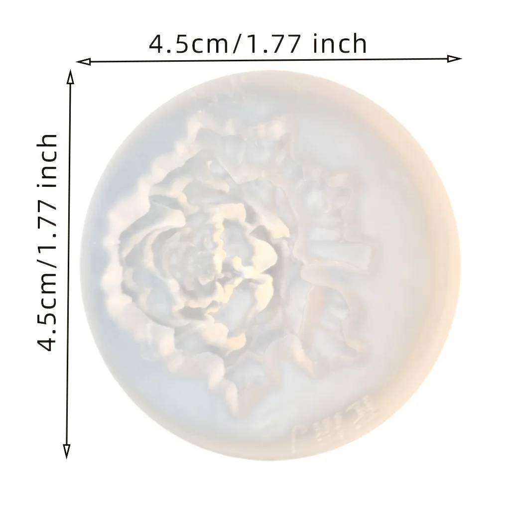 Lotus Flower Silicone Mold,For Resin Crafting - Suitable for Candles、DIY Crafts、Valentine's Day、Mother's Day、Christmas Decoratio