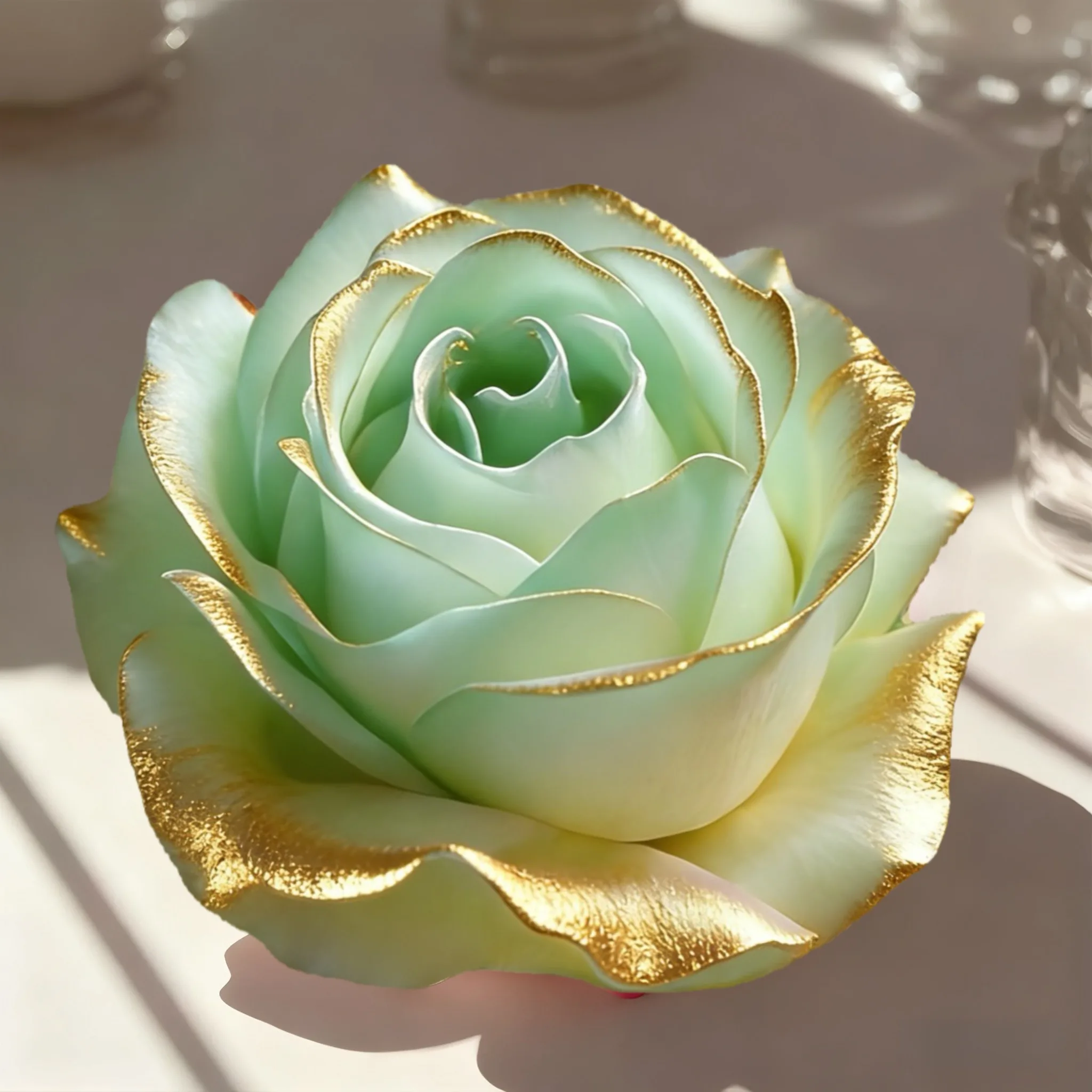 Lotus Flower Silicone Mold,For Resin Crafting - Suitable for Candles、DIY Crafts、Valentine's Day、Mother's Day、Christmas Decoratio