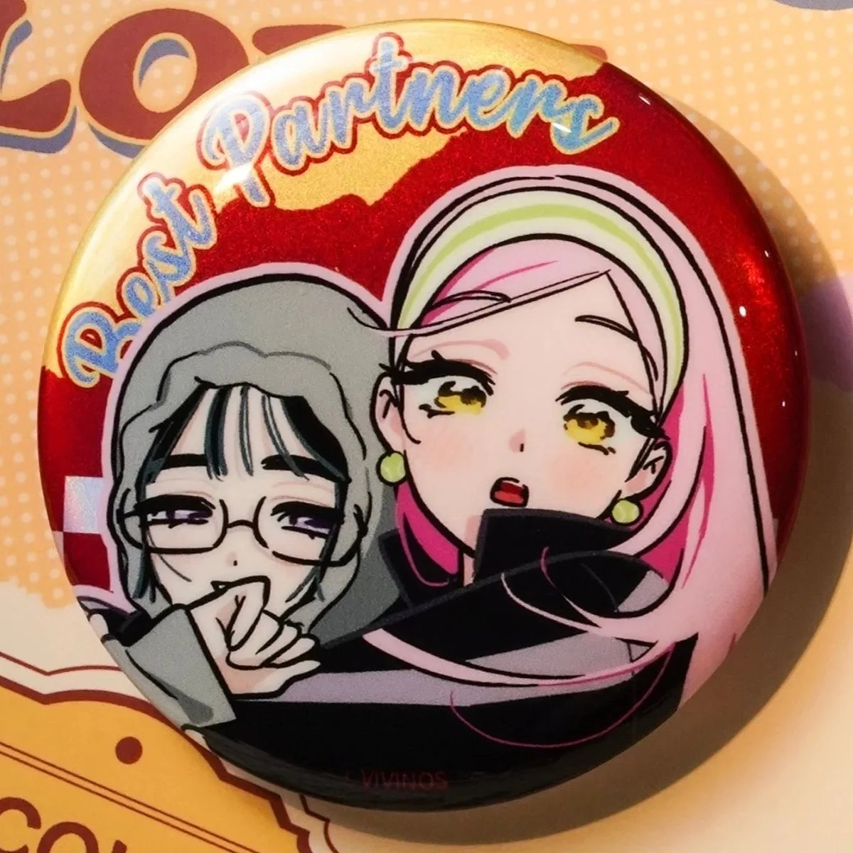 Anime Alien Stage Brooches Ivan Till Mizi Sua Luka Hyuna Cosplay Anime 3rd Anniversary Badge Emblem Anime Christmas Gift
