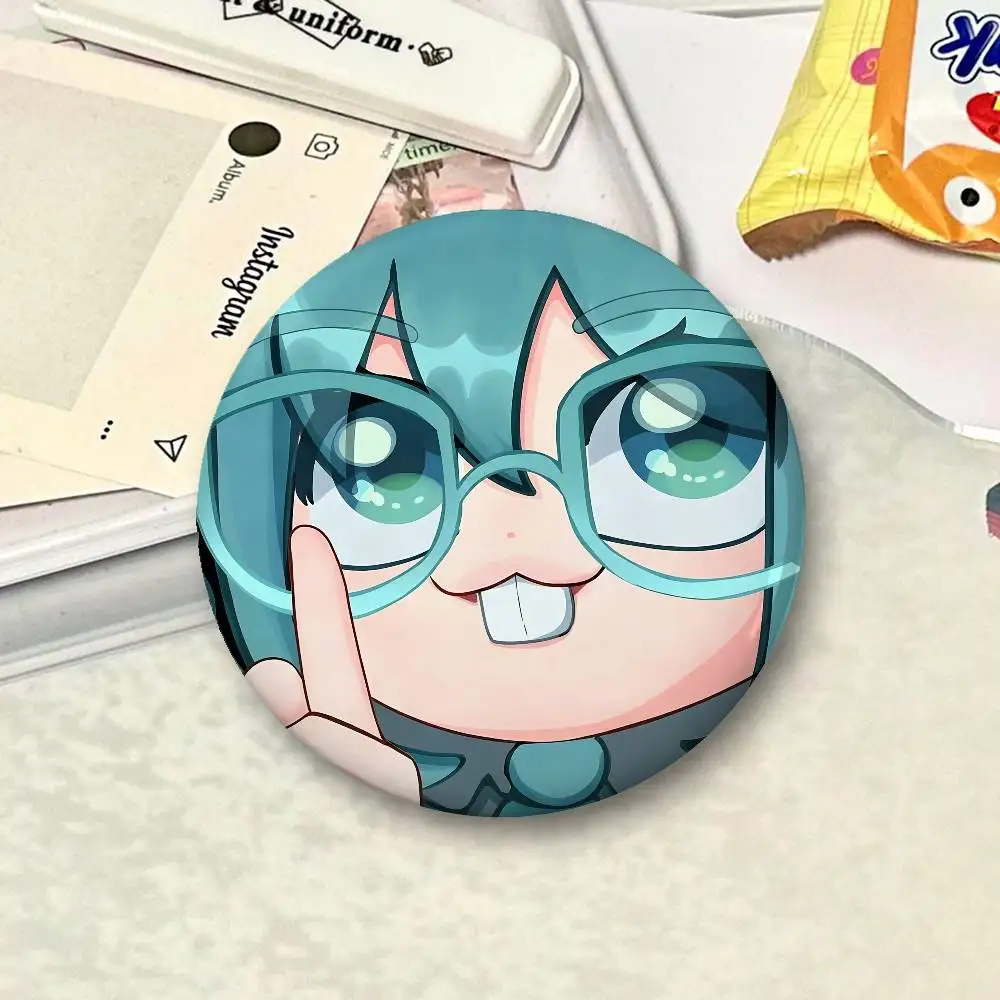 H-Hatsune Miku Cartoon Star Badges, Brooches, Pins, Tin Props, Christmas Gifts, Birthday Gifts
