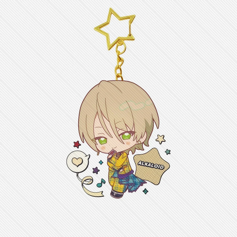 6CM Game Ensemble Stars!! Acrylic Stand Keychain Model Desk Decor Cosplay Characters Ornament Accessories Good Christmas Gifts