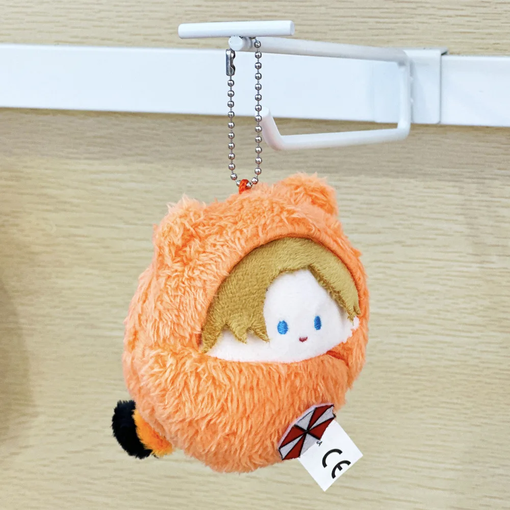 New Re9 Leon Inspired Plush Biohazard Resident Evil Video Periphery Plush Toy Hanging Ornament Christmas Birthday Gift For Fans