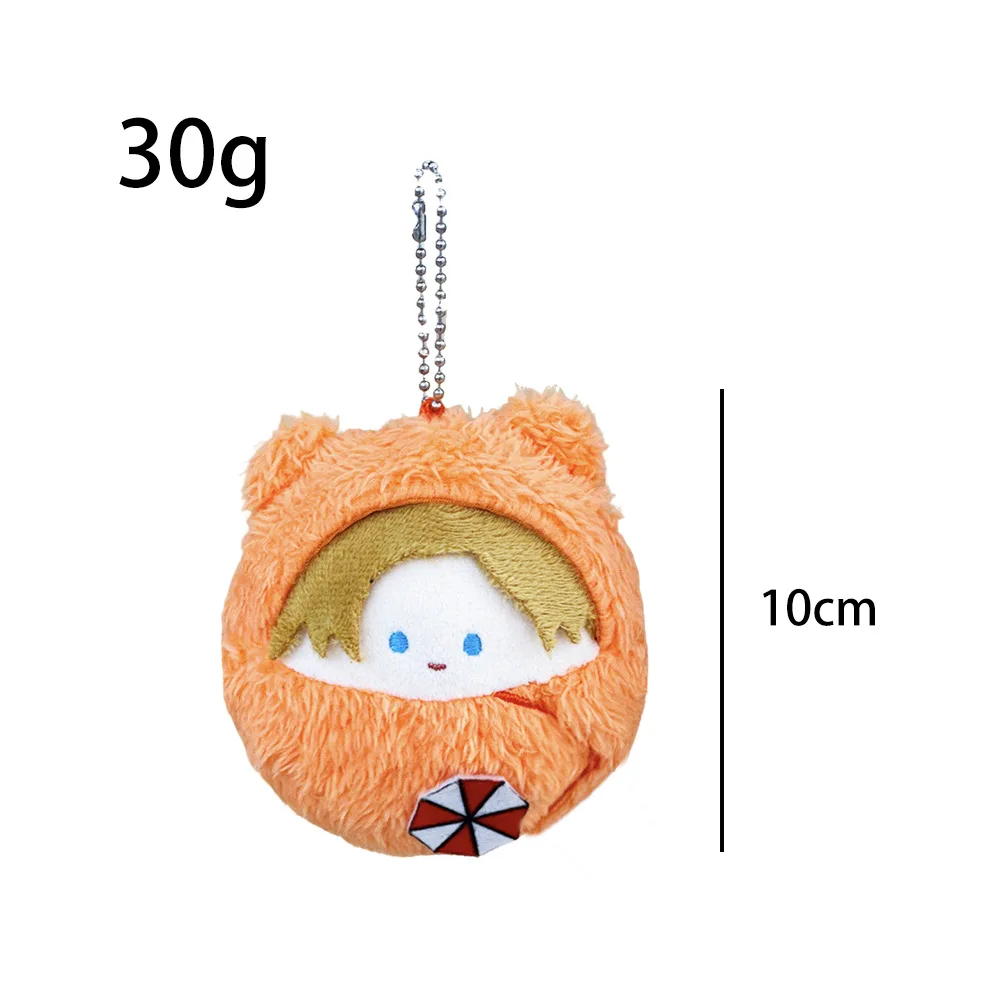 New Re9 Leon Inspired Plush Biohazard Resident Evil Video Periphery Plush Toy Hanging Ornament Christmas Birthday Gift For Fans