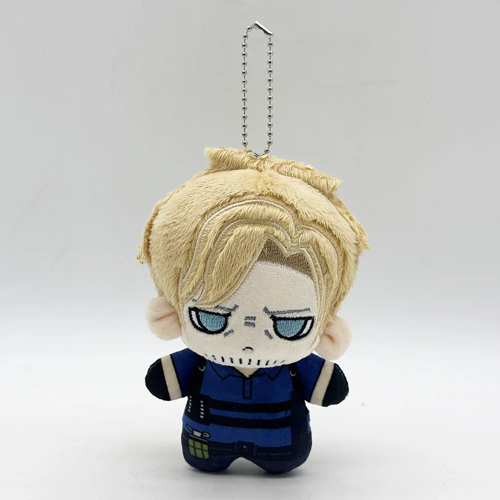 New Re9 Leon Inspired Plush Biohazard Resident Evil Video Periphery Plush Toy Hanging Ornament Christmas Birthday Gift For Fans
