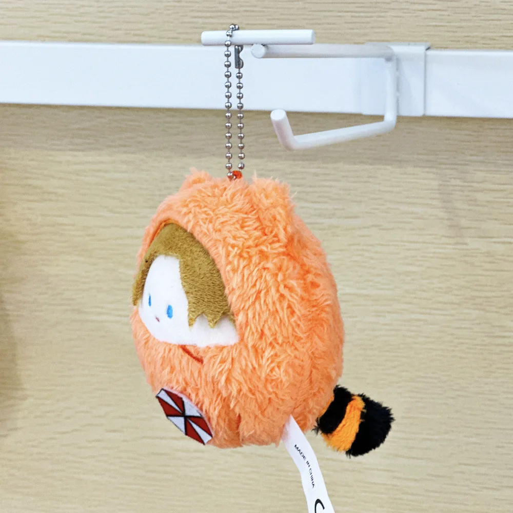 New Re9 Leon Inspired Plush Biohazard Resident Evil Video Periphery Plush Toy Hanging Ornament Christmas Birthday Gift For Fans
