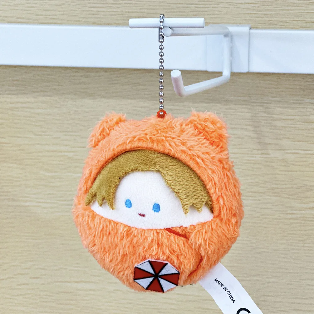 New Re9 Leon Inspired Plush Biohazard Resident Evil Video Periphery Plush Toy Hanging Ornament Christmas Birthday Gift For Fans