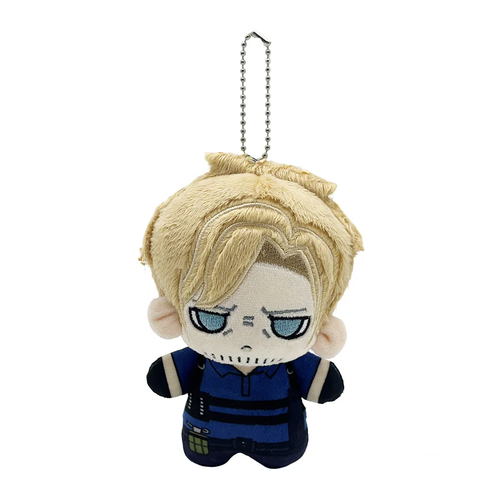 New Re9 Leon Inspired Plush Biohazard Resident Evil Video Periphery Plush Toy Hanging Ornament Christmas Birthday Gift For Fans