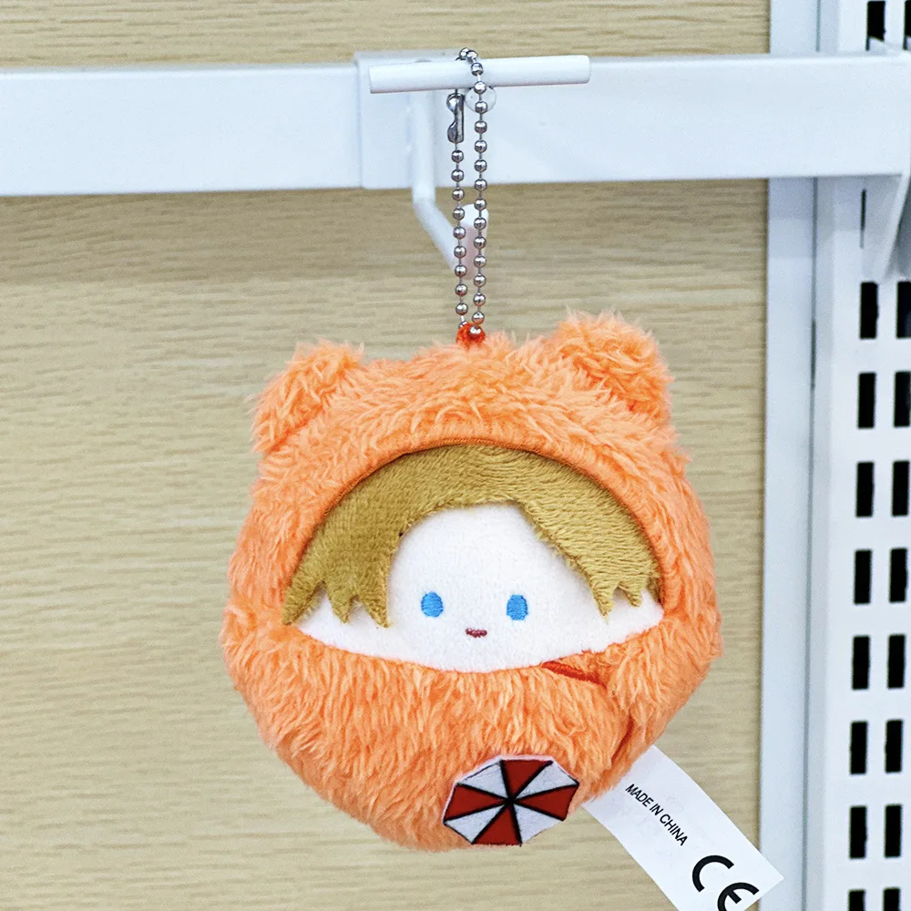New Re9 Leon Inspired Plush Biohazard Resident Evil Video Periphery Plush Toy Hanging Ornament Christmas Birthday Gift For Fans