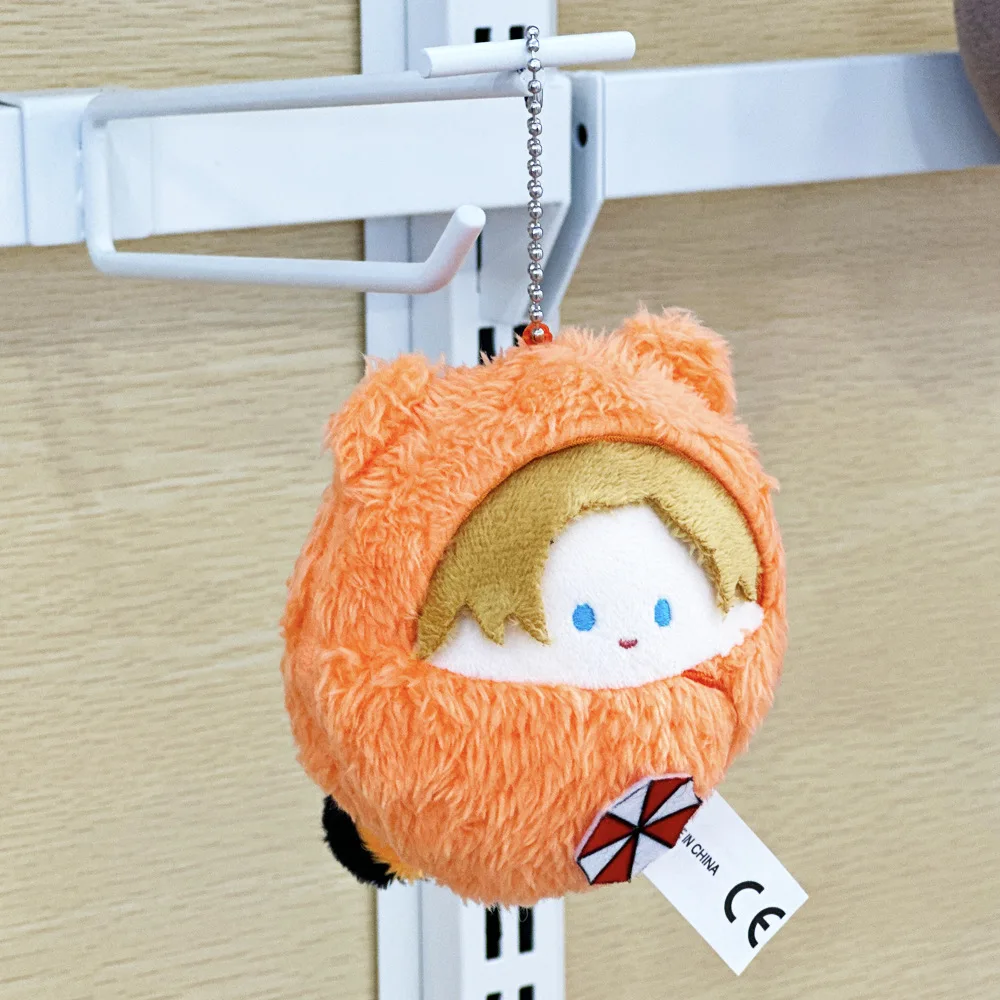 New Re9 Leon Inspired Plush Biohazard Resident Evil Video Periphery Plush Toy Hanging Ornament Christmas Birthday Gift For Fans