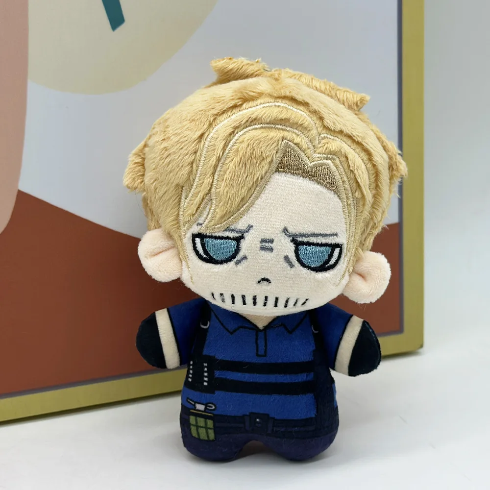 New Re9 Leon Inspired Plush Biohazard Resident Evil Video Periphery Plush Toy Hanging Ornament Christmas Birthday Gift For Fans