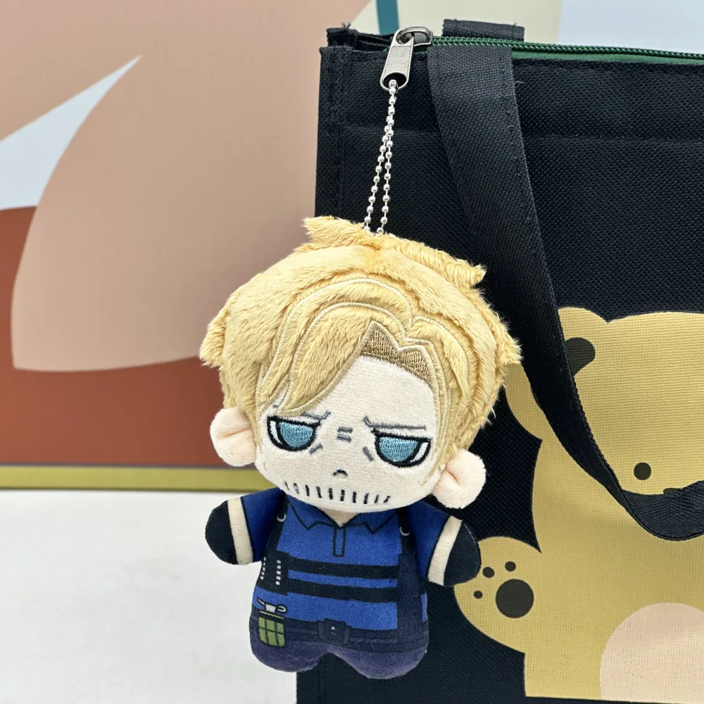 New Re9 Leon Inspired Plush Biohazard Resident Evil Video Periphery Plush Toy Hanging Ornament Christmas Birthday Gift For Fans