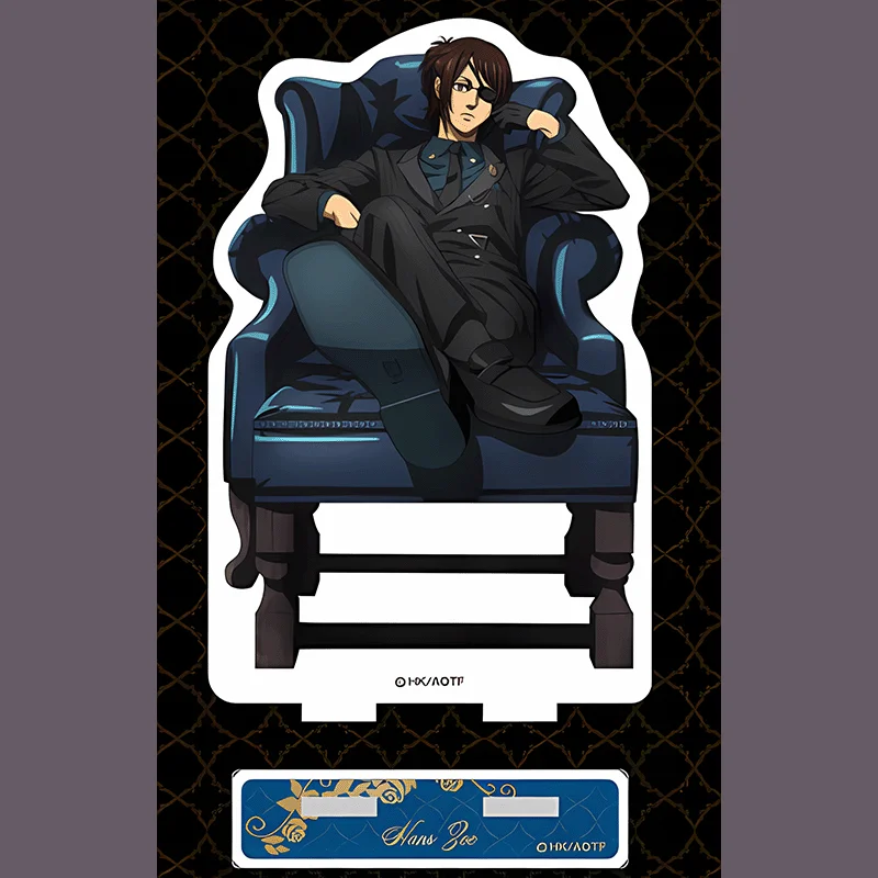 "Attack on Titan" 15cm Acrylic Stand - Eren Yeager & Hange Zoe | Christmas Gift | Premium Anime Collectible Set