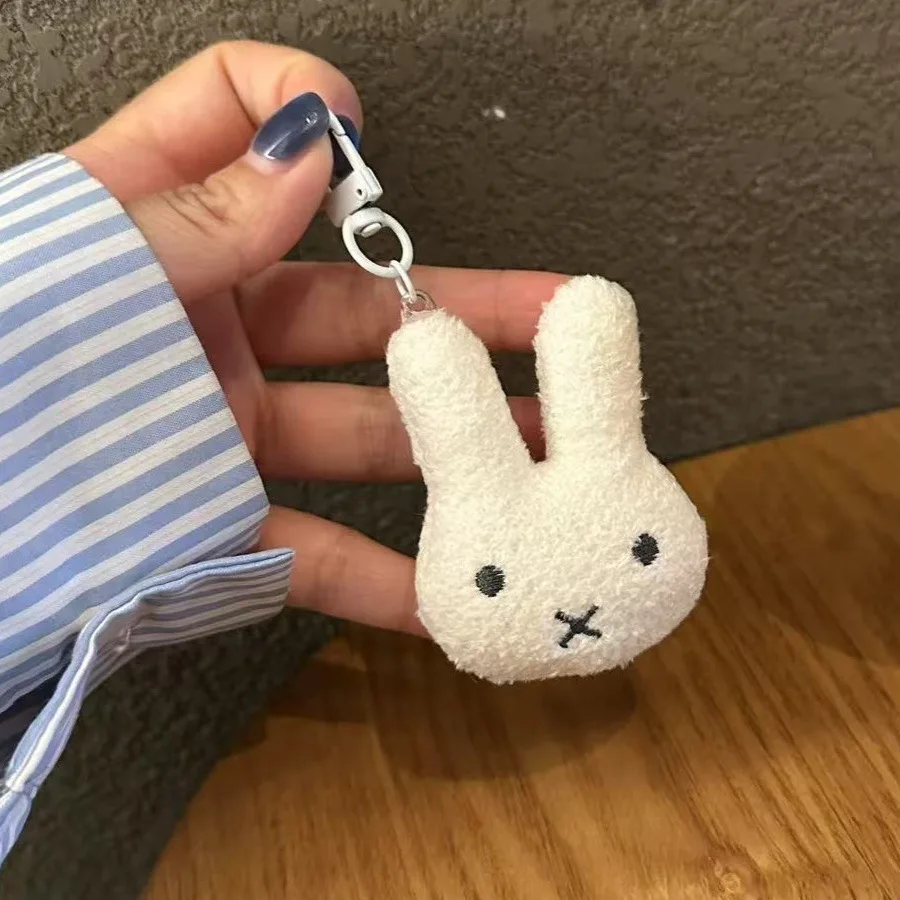 Miffy Cartoon Hair Tie Hairpin Brooch Bangs Clip Pendant Sweet Birthday Christmas Gift toys for Girl
