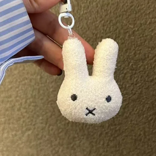 Miffy Cartoon Hair Tie Hairpin Brooch Bangs Clip Pendant Sweet Birthday Christmas Gift toys for Girl