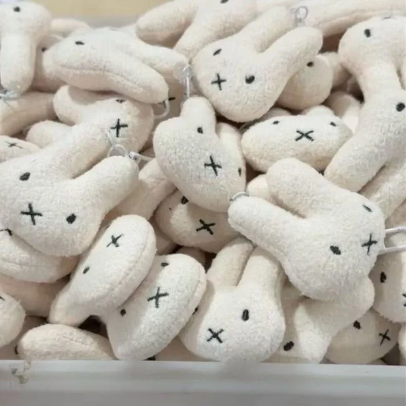 Miffy Cartoon Hair Tie Hairpin Brooch Bangs Clip Pendant Sweet Birthday Christmas Gift toys for Girl