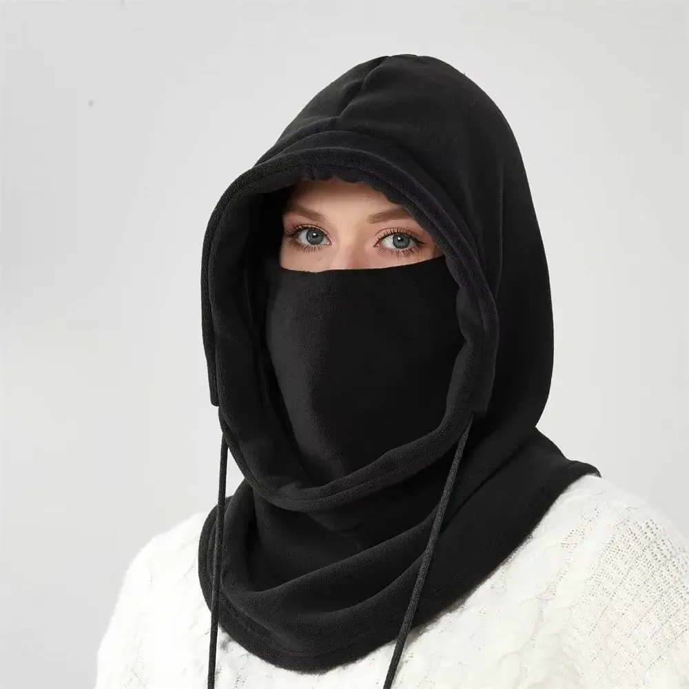 Winter Balaclava Face Mask, Windproof Thermal Hooded Scarf for Skiing Cycling Fishing, Cold Weather Sports Gear, Christmas Gift