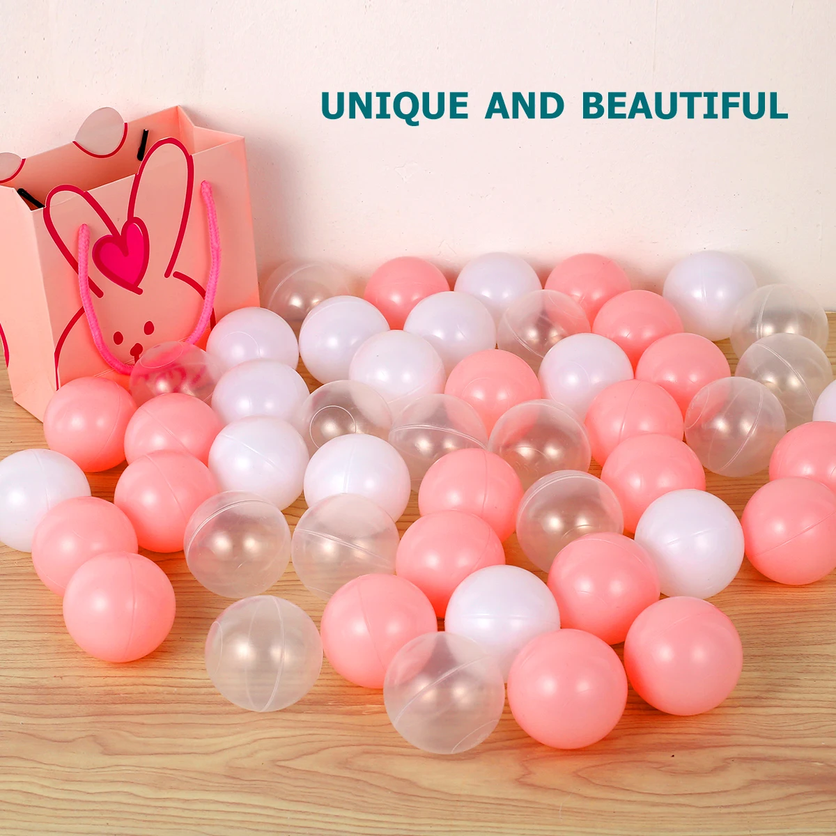 50Pcs Ocean Ball Pit Ball Christmas Decor for Dry Pool Ball Pit Baby Ball Toys Baby Playpen Tent Kid Toys Soft Ocean Balls Gifts