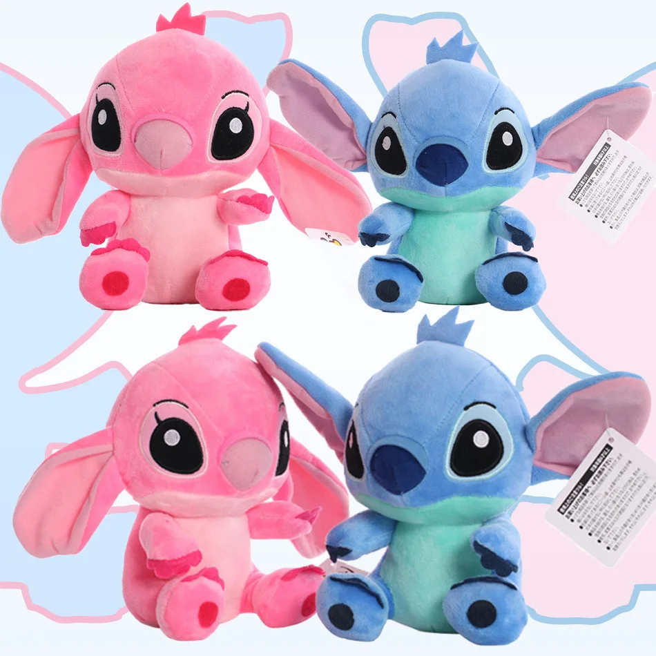Stitch Stuffed Plush Models Cartoon Stuffed Plush Dolls Anime Plush Baby Toys Kawaii Kids Birthday Christmas Halloween Gift