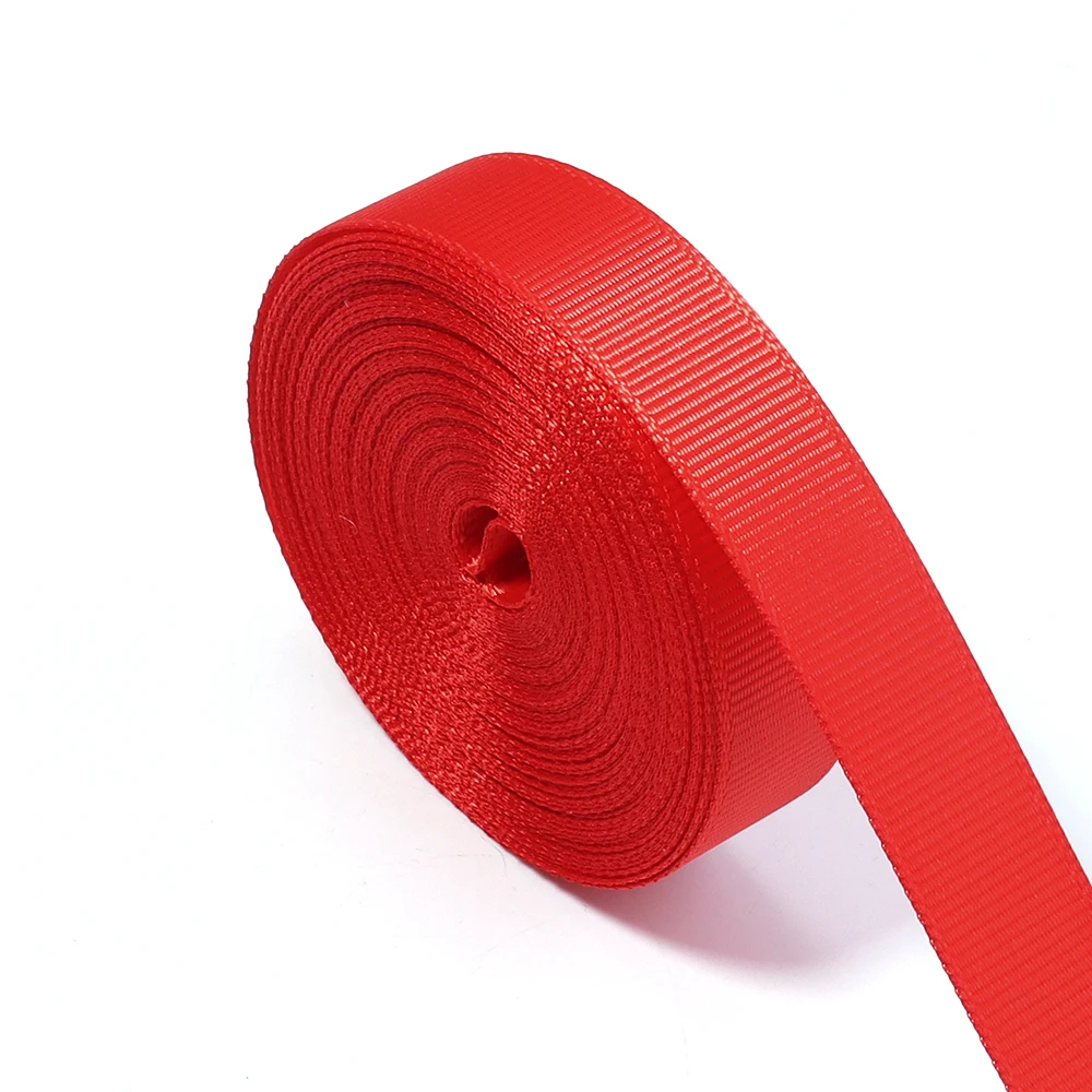 10Yards/Roll Grosgrain Ribbons Red Wine Red Color Ribbons For DIY New Year Christmas Party Handmade Bouquet Gift Packaging Decor