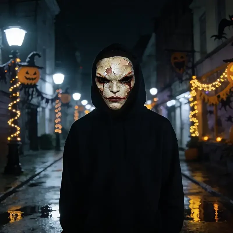 3D Breathable Mesh Full-face Mask. Perfect for Halloween, Christmas, Valentine's Day, and Themed Parties