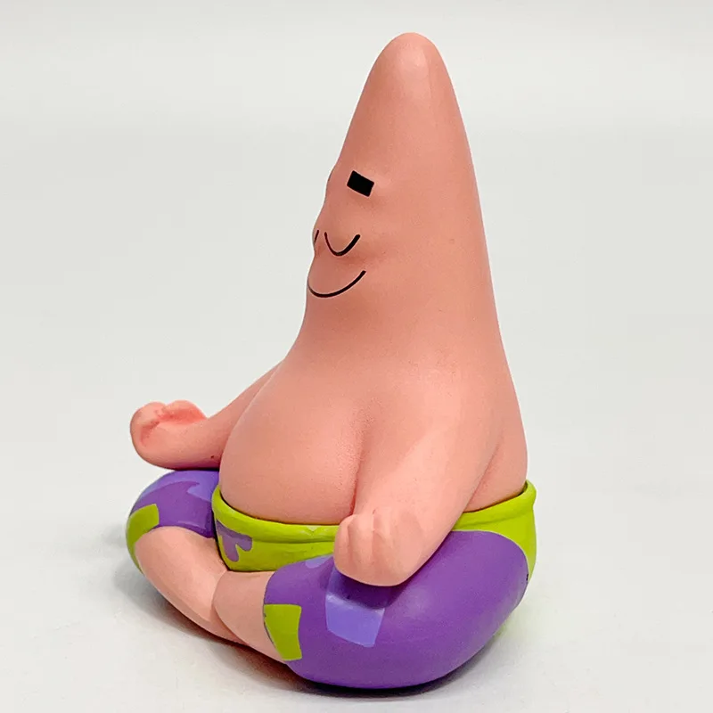 Anime Cartoon Patrick Star Figure Model Desktop Ornament Anime Peripheral Gift For Kids Birthday Christmas Gift