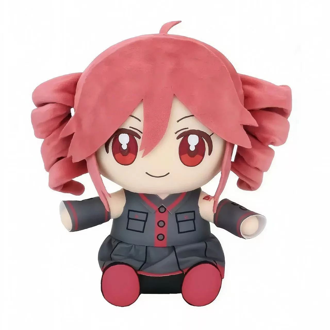 23CM Kasane Teto Plush Toy Soft Doll Stuffed Plushies Figure Anime Cosplay Cartoon Birthday Present Christmas Gift for Fans Girl