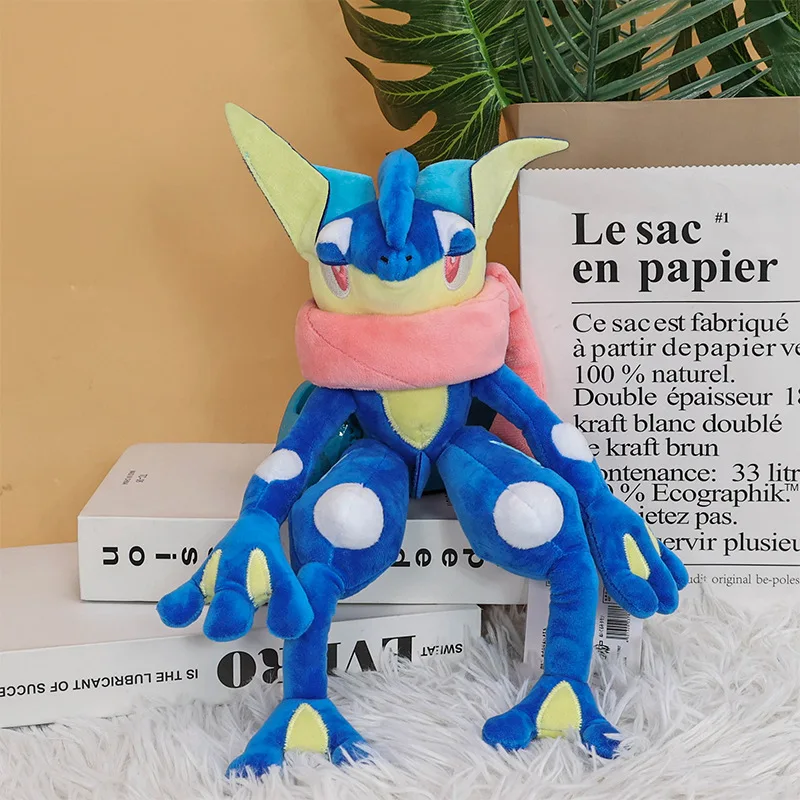 Snivy Tepig Plush Toy Pokemon Greninja Dragonair Haxorus Charizard Cartoon Image Stuffed Doll Christmas Gifts