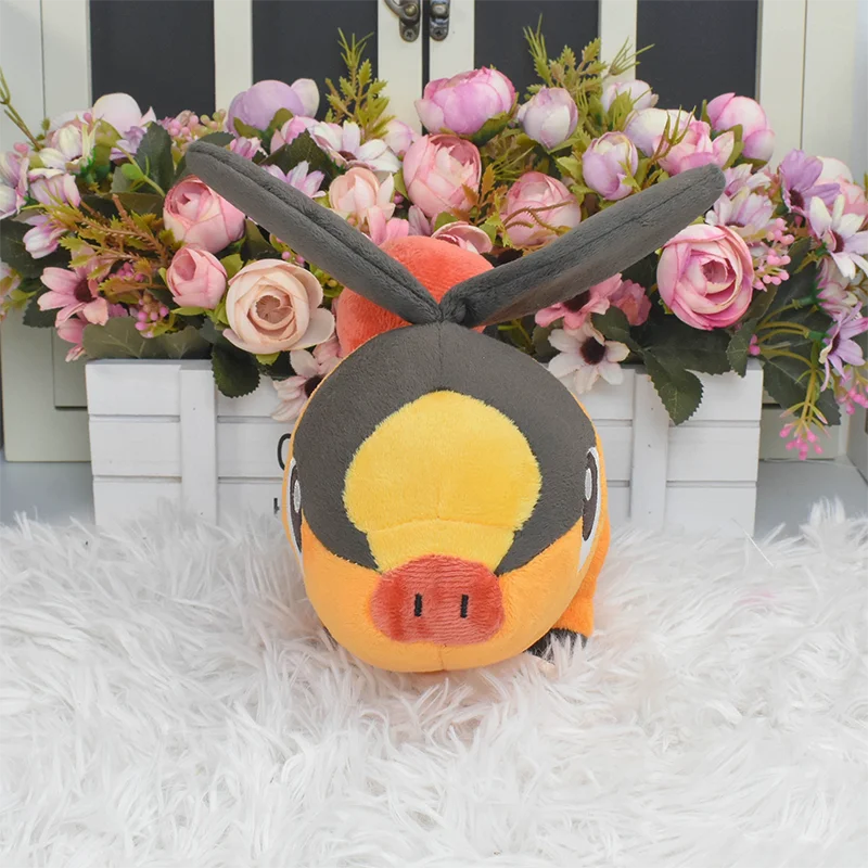 Snivy Tepig Plush Toy Pokemon Greninja Dragonair Haxorus Charizard Cartoon Image Stuffed Doll Christmas Gifts