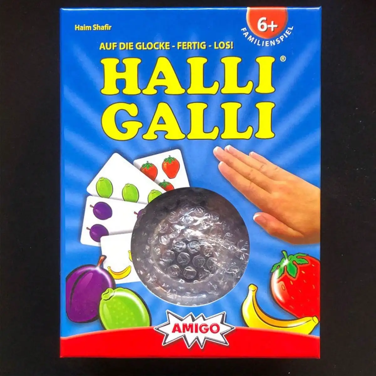 1 Halli Galli Family Gathering Game Card, Fun Card Game, Party Board Game Suitable for Halloween/Christmas/Thanksgiving