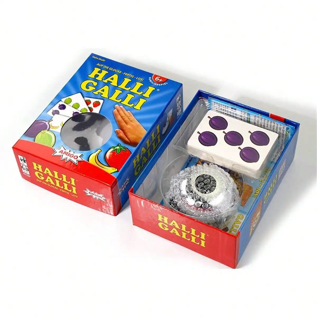 1 Halli Galli Family Gathering Game Card, Fun Card Game, Party Board Game Suitable for Halloween/Christmas/Thanksgiving
