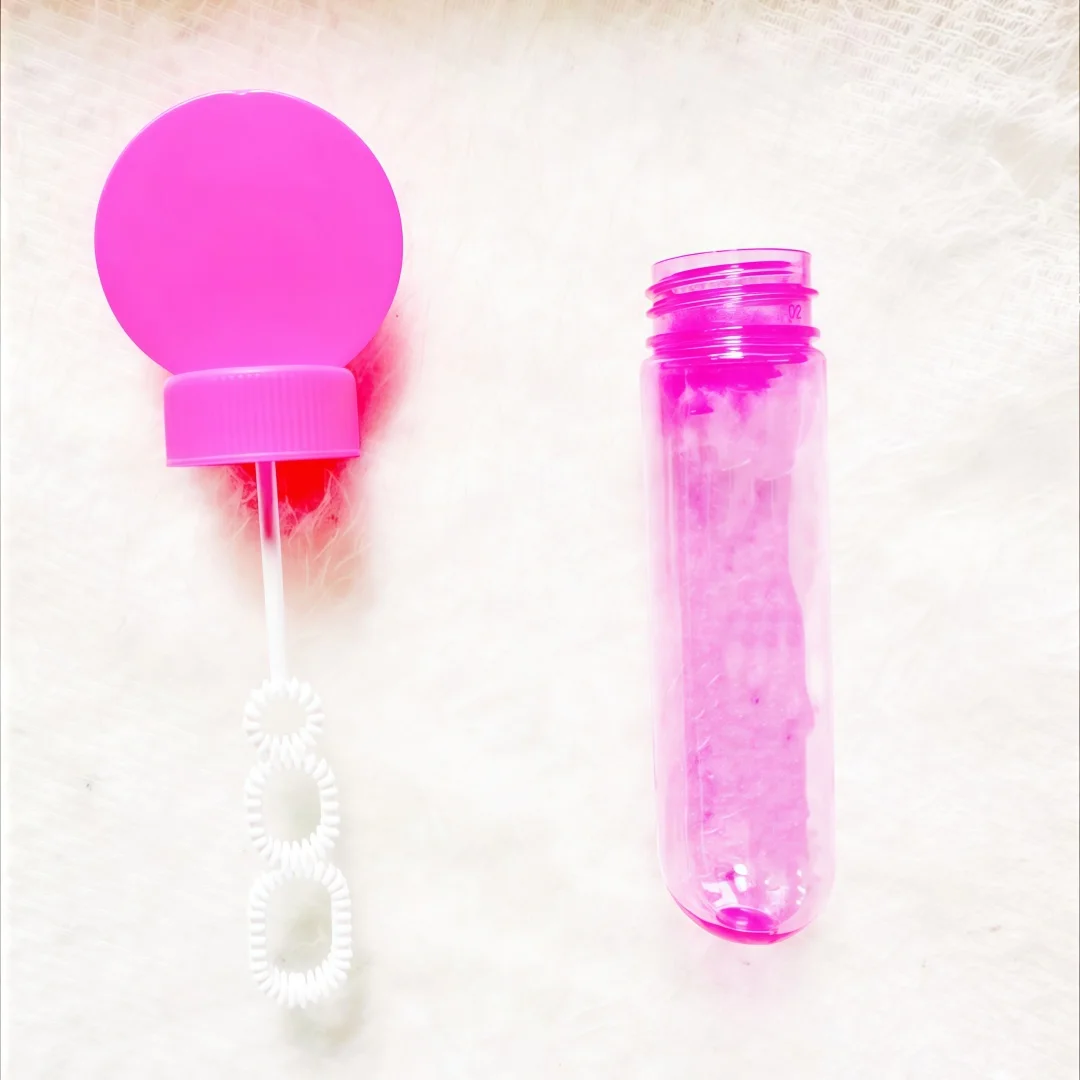4/8/12Pcs 4.3x14cm Soap-free Liquid Bubble Tube Birthday Celebration Wedding Party Halloween Christmas Carnival Gift Decoration