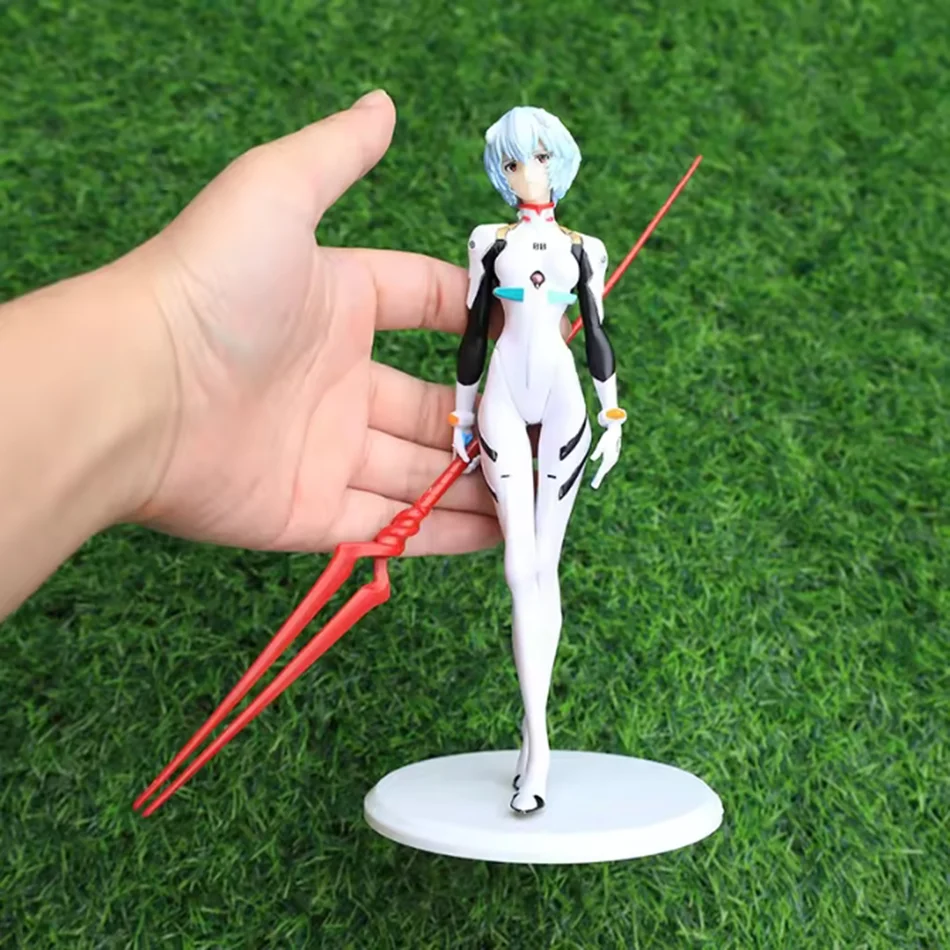 18cm New Neon Genesis Evangelion Eva Ayanami Rei Figure Toys Doll Christmas Birthday Gift For Kids Girls