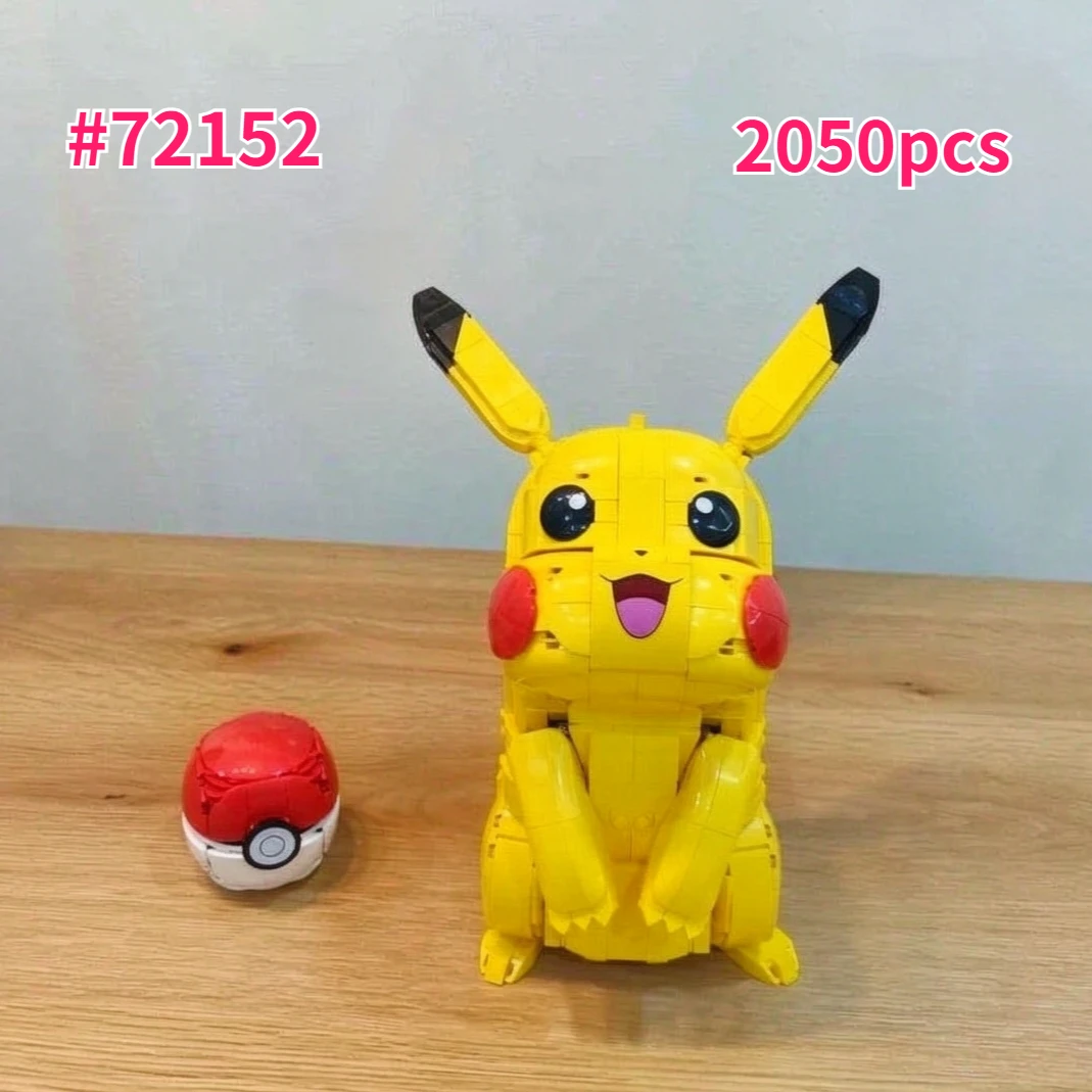 Pikachu Construction Building Blocks Set Compatible With Legoed Particles Suitable For Halloween Christmas Gifts 2050PCS