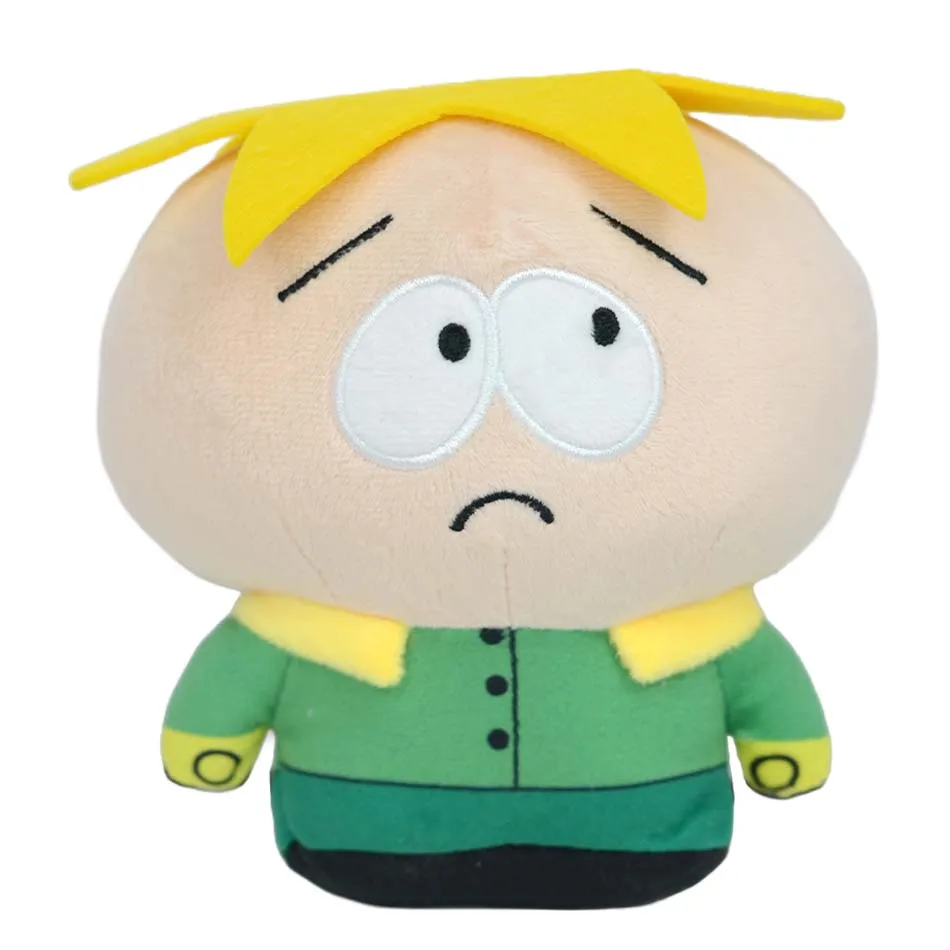 2026 Anime Cartoon South Park Character Cartman Stan Butters Plush Doll Boy Kid Stuffed Toy For Children Christmas Gifts pillow