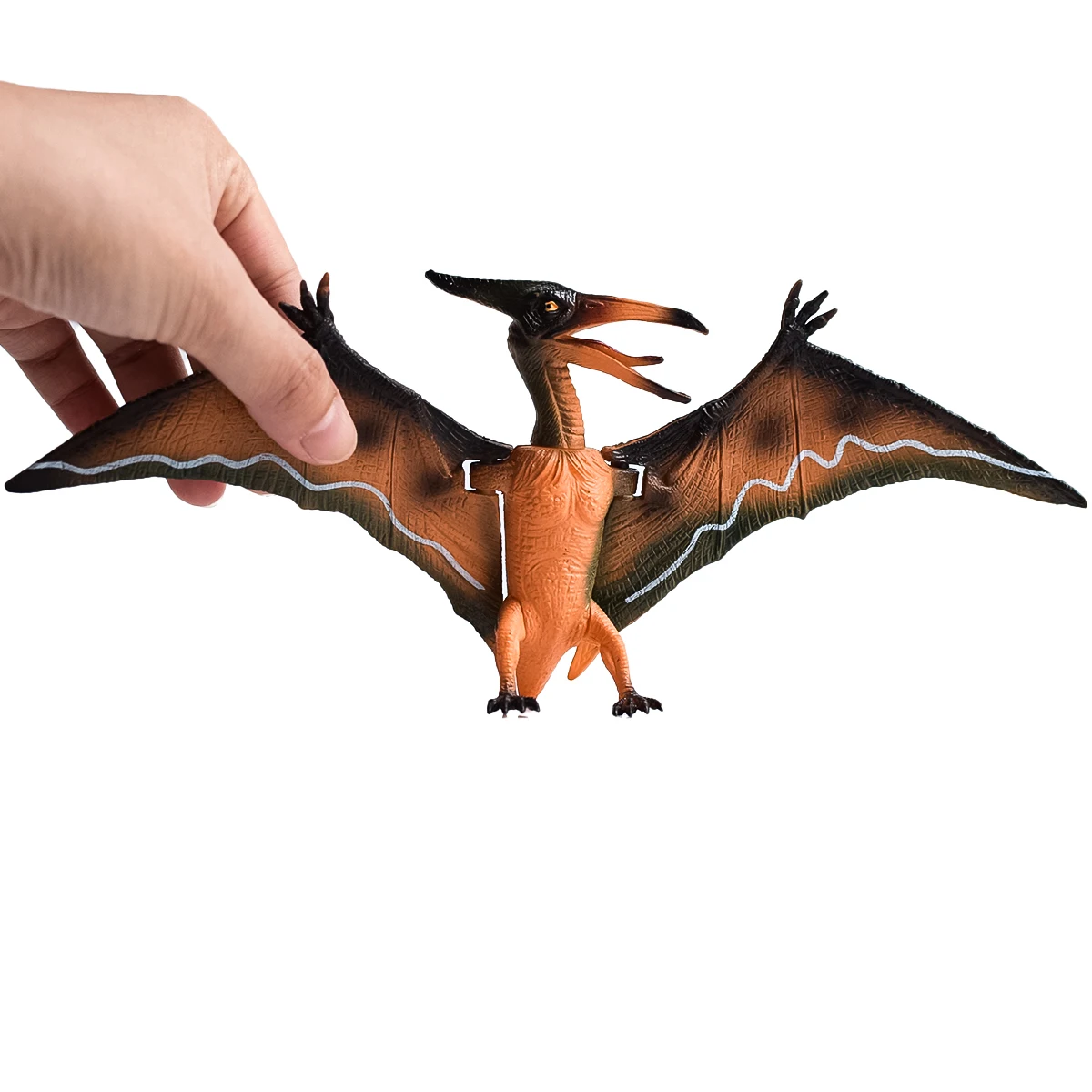 Articulated realistic models of Tyrannosaurus rex, pterosaur, saber-toothed dragon, and scythe-toothed dragon | Dinosaur lover | Miniature landscape | Teaching Demonstration | Desktop, display window, bonsai decorative ornaments | Cool gifts for men | Birthday party anniversary gift | Christmas, Easter, Halloween, Hanukkah gifts