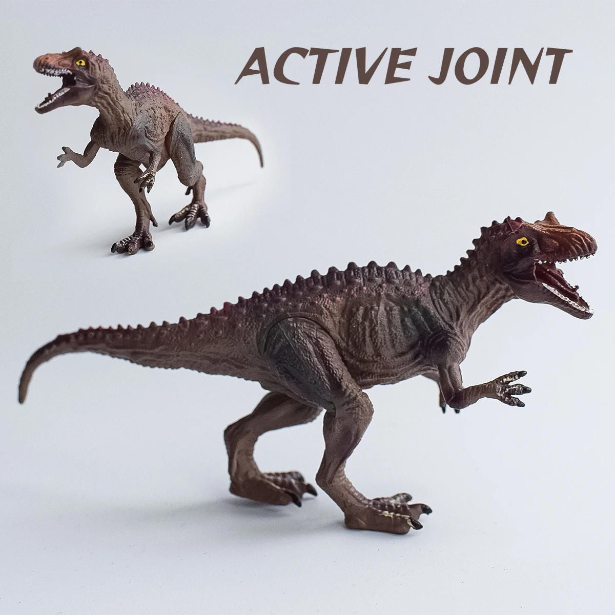 Articulated realistic models of Tyrannosaurus rex, pterosaur, saber-toothed dragon, and scythe-toothed dragon | Dinosaur lover | Miniature landscape | Teaching Demonstration | Desktop, display window, bonsai decorative ornaments | Cool gifts for men | Birthday party anniversary gift | Christmas, Easter, Halloween, Hanukkah gifts