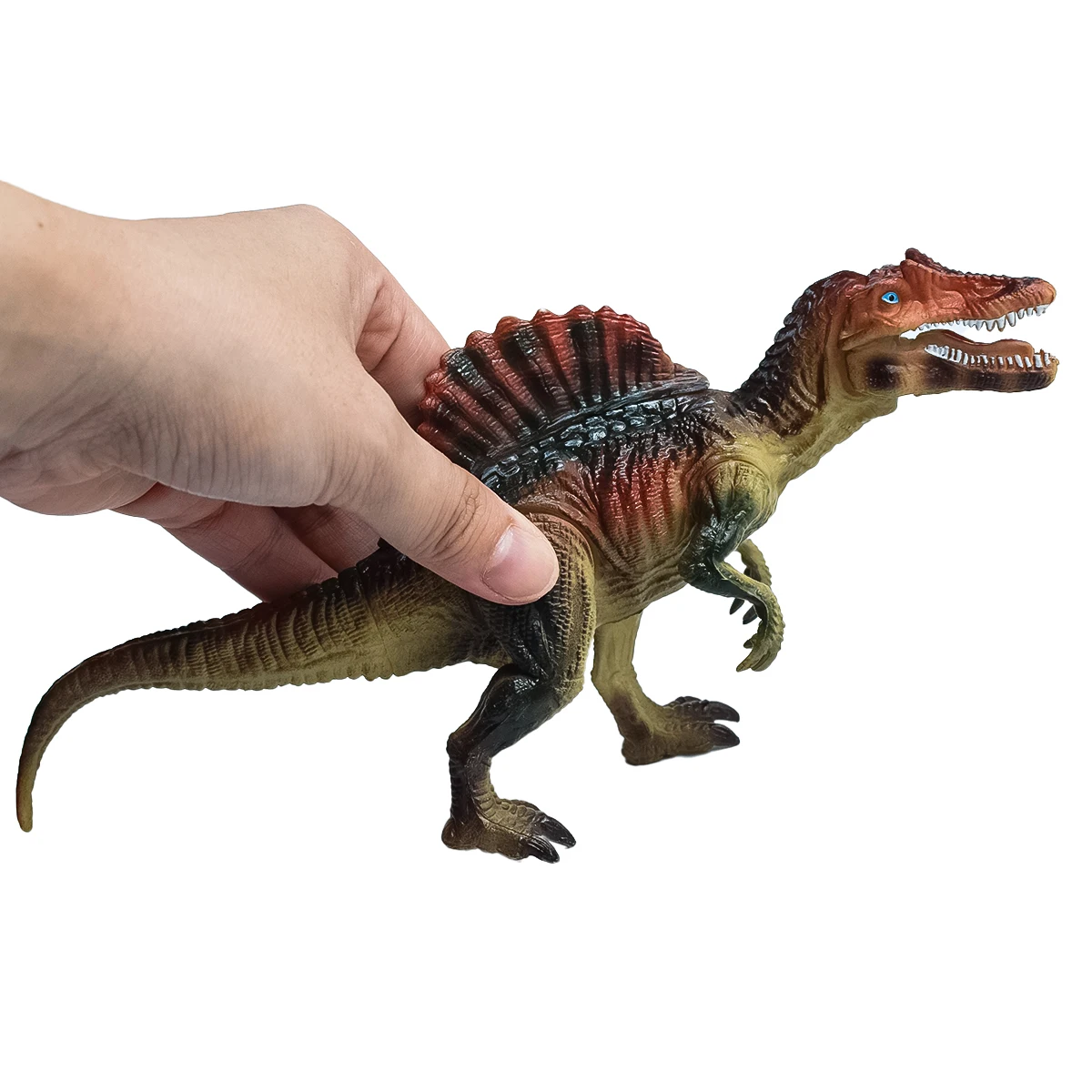 Articulated realistic models of Tyrannosaurus rex, pterosaur, saber-toothed dragon, and scythe-toothed dragon | Dinosaur lover | Miniature landscape | Teaching Demonstration | Desktop, display window, bonsai decorative ornaments | Cool gifts for men | Birthday party anniversary gift | Christmas, Easter, Halloween, Hanukkah gifts