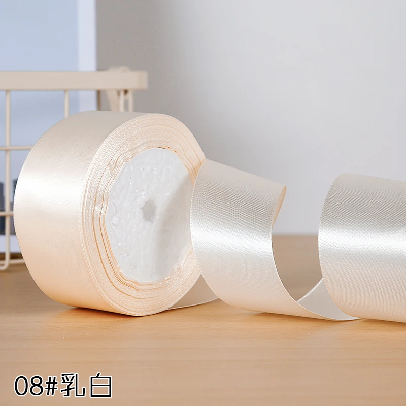 22meters Silk Satin Ribbon Party Home Wedding Decoration Gift Wrapping Christmas DIY Material 6mm 10mm 15mm 20mm 25mm 40mm 50mm