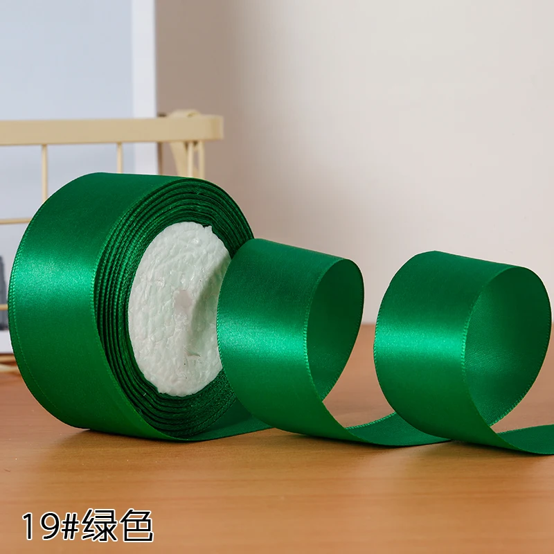 22meters Silk Satin Ribbon Party Home Wedding Decoration Gift Wrapping Christmas DIY Material 6mm 10mm 15mm 20mm 25mm 40mm 50mm