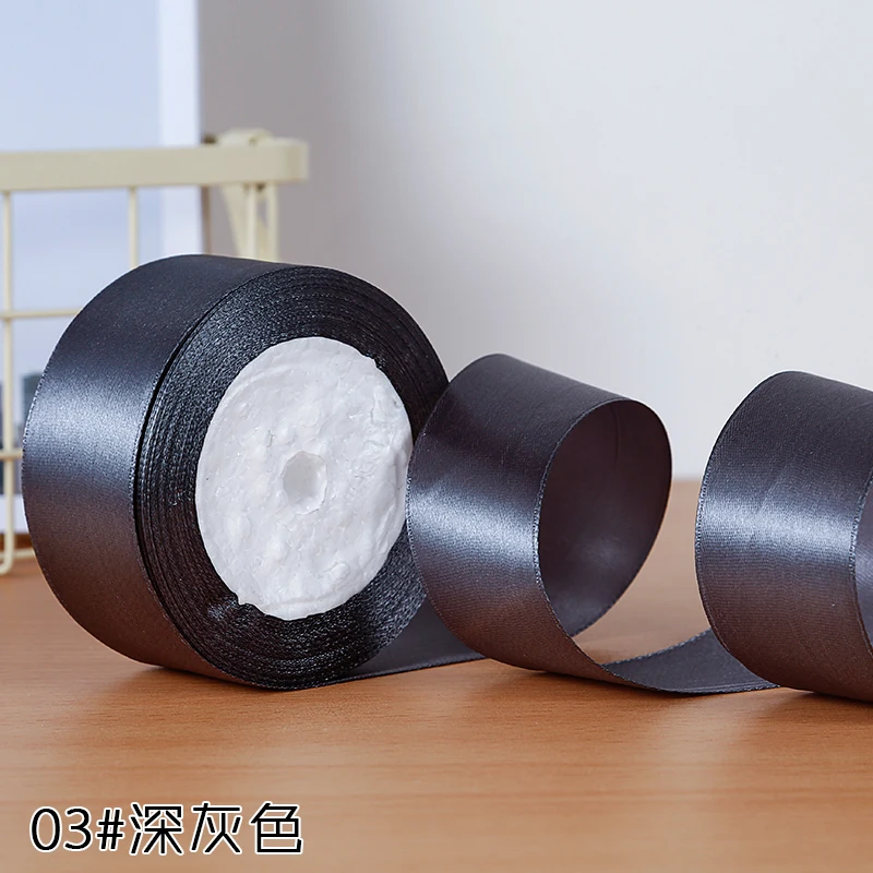 22meters Silk Satin Ribbon Party Home Wedding Decoration Gift Wrapping Christmas DIY Material 6mm 10mm 15mm 20mm 25mm 40mm 50mm