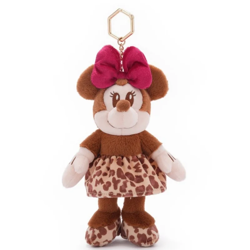Classic Hot Anime Genuine Micky Mouse Plush Dolls Keychains Small Pendant Bag Hangings Christmas Birthday Gifts
