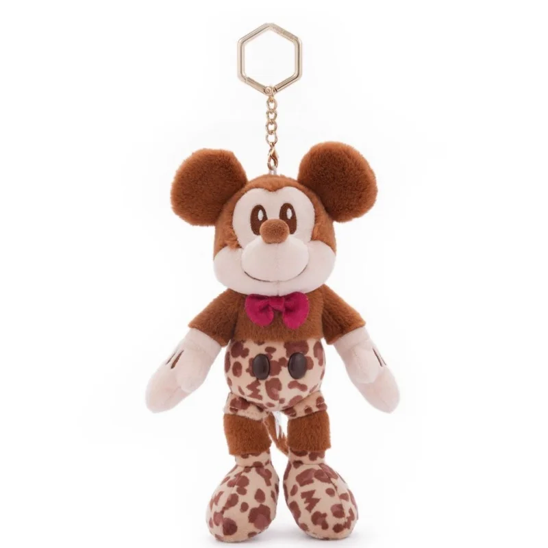 Classic Hot Anime Genuine Micky Mouse Plush Dolls Keychains Small Pendant Bag Hangings Christmas Birthday Gifts