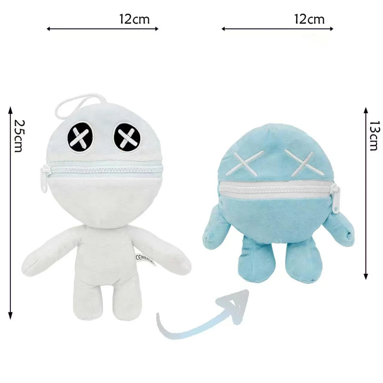Wrongside Outimals plush Toy Giblet Chum Chompkins Horror Game 5 Plush Doll Cute Anime Peripherals Toy Birthday Christmas Gift